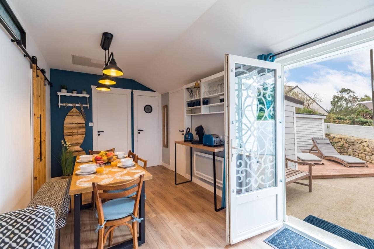 Ty Ker Embrun - Maison Vue Mer A 280M De La Plage Plougrescant Buitenkant foto