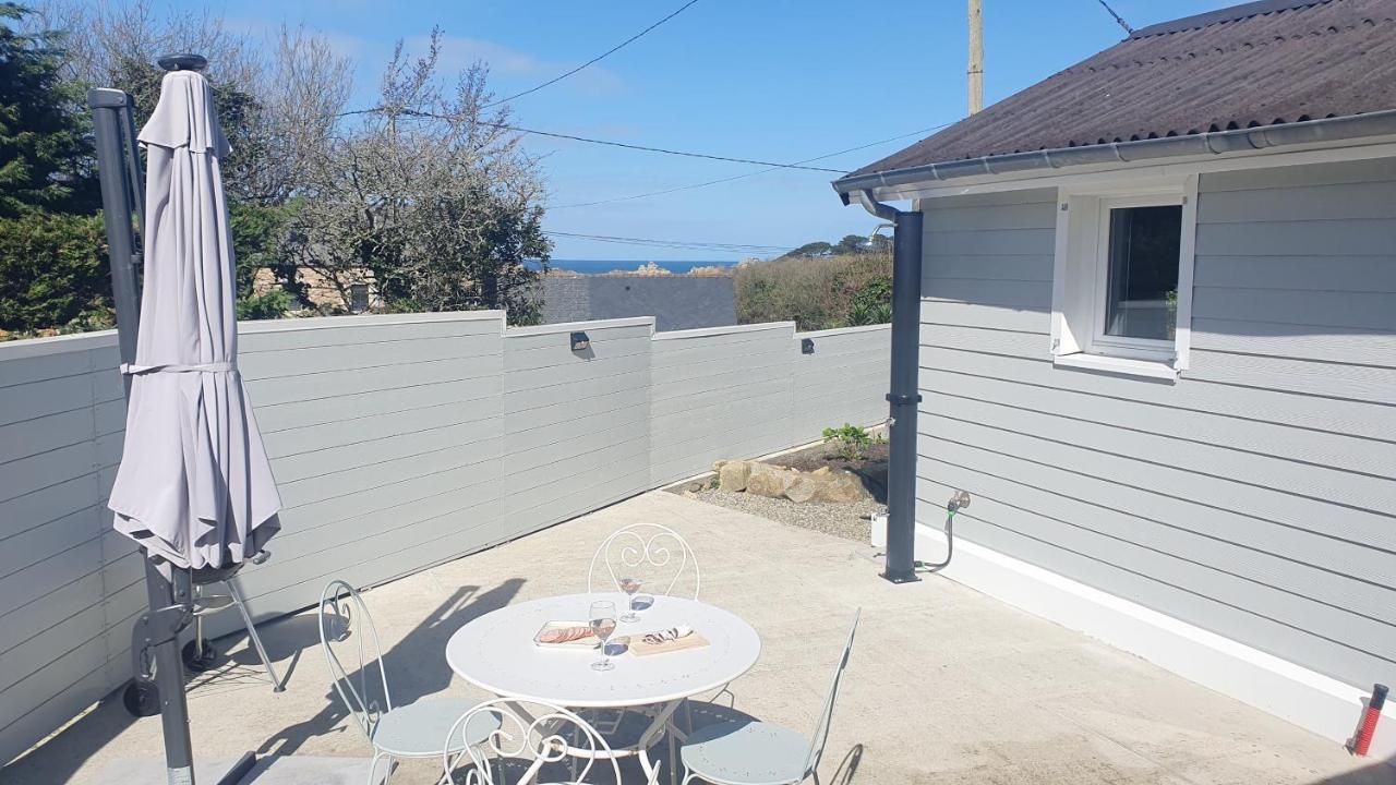 Ty Ker Embrun - Maison Vue Mer A 280M De La Plage Plougrescant Buitenkant foto